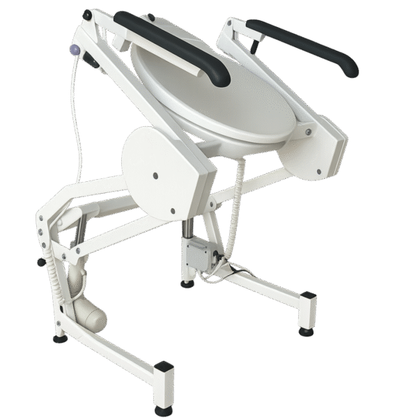 toilet safety frame with arms