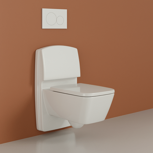 Bathroom grab bar for toilet safety